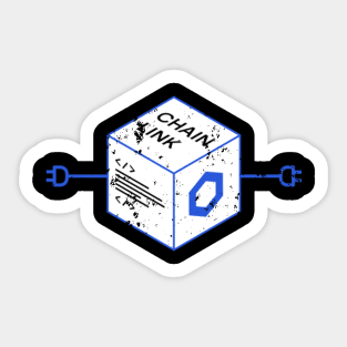 Chainlink Crypto Link Sticker